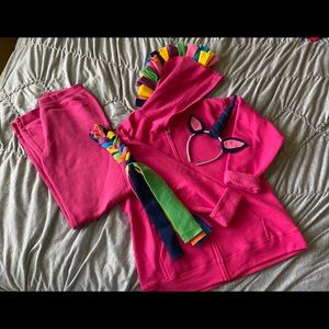 Girls Unicorn Costume, size L & XL